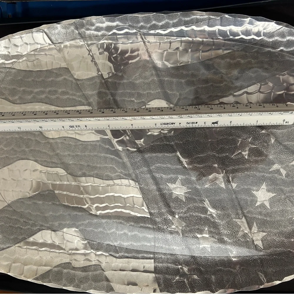 American flag platter - Picture 3 of 6